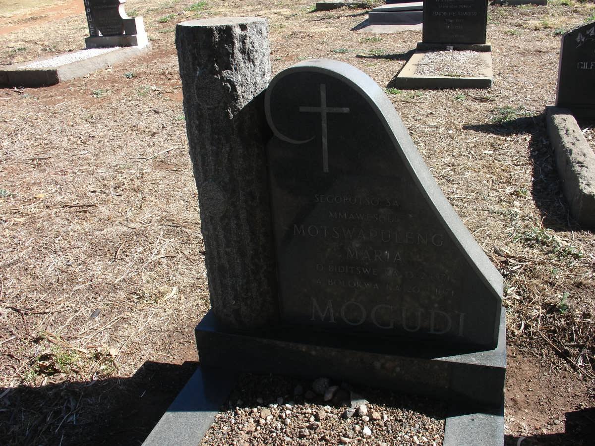 MOGUDI Motswapuleng Maria