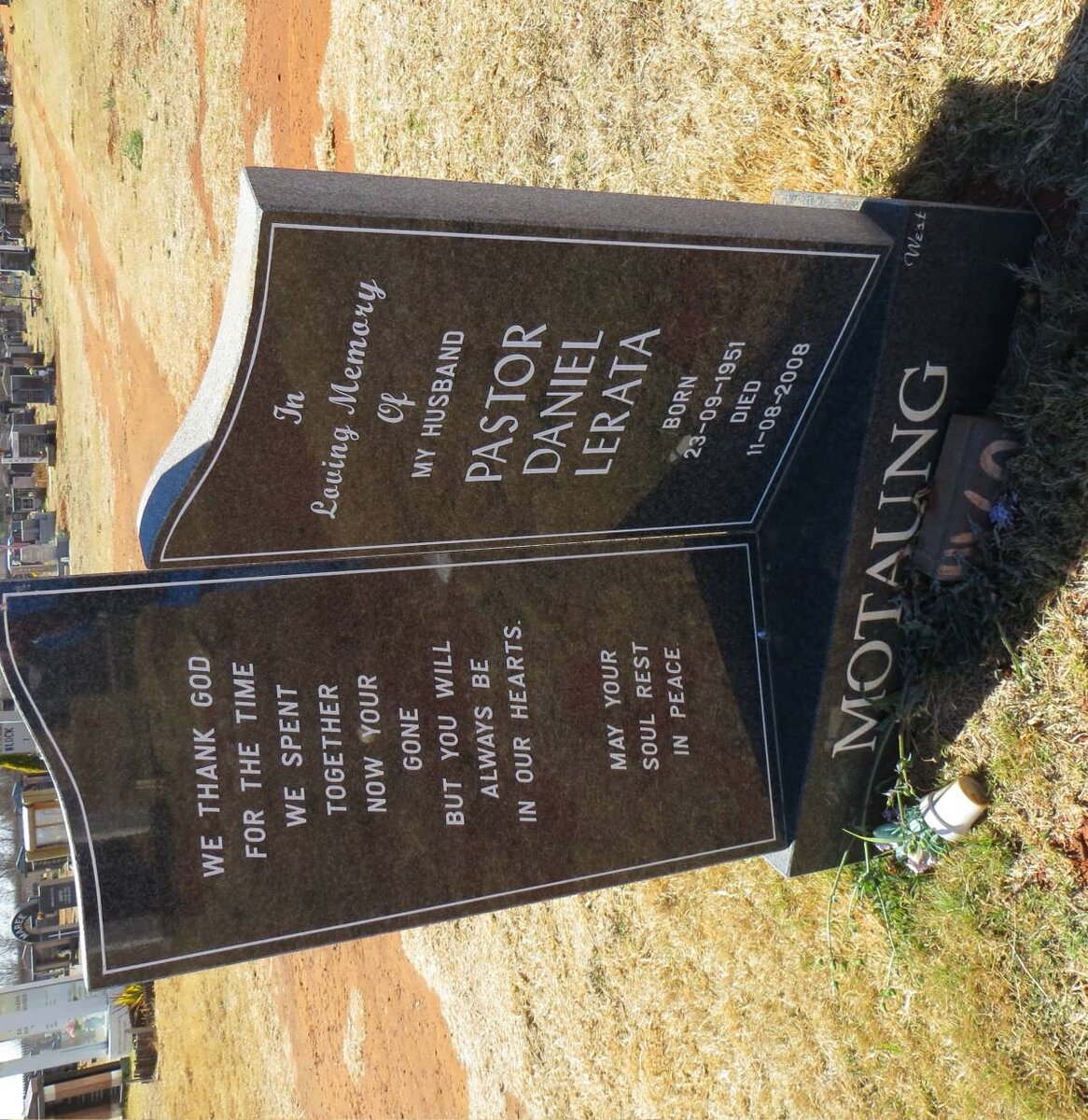 MOTAUNG Daniel Lerata 1951-2008