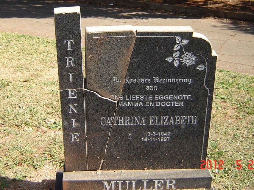 MULLER Cathrina Elizabeth 1942-1997