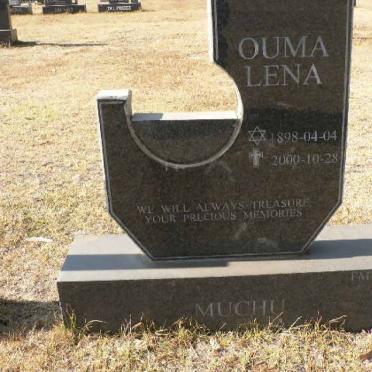 MUCHU Ouma Lena 1898-2000