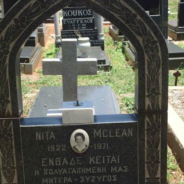 McLEAN Nita 1922-1971