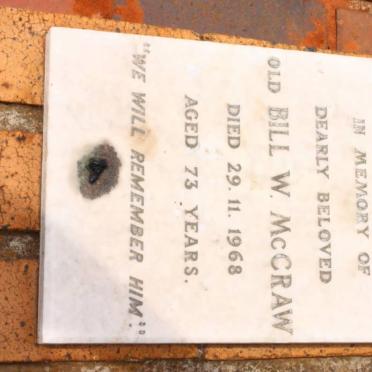 McCRAW Bill W. -1968