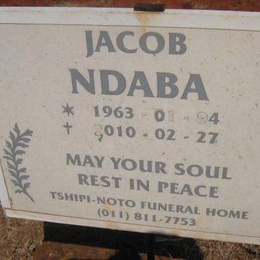NDABA Jacob 1963-2010