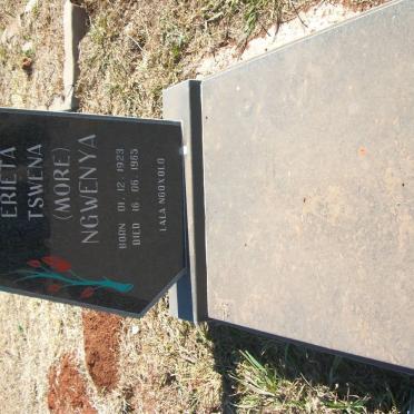 NGWENYA Ribeka Erieta Tswena 1923-1965