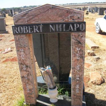 NHLAPO Robert 1952-2005