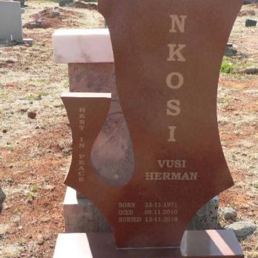 NKOSI Vusi Herman 1971-2010