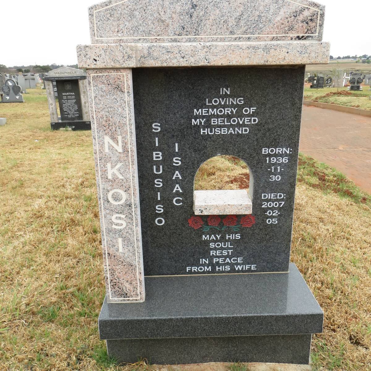 NKOSI Sibusiso Isaac 1936-2007