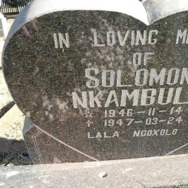 NKAMBULE Solomon 1946-1947