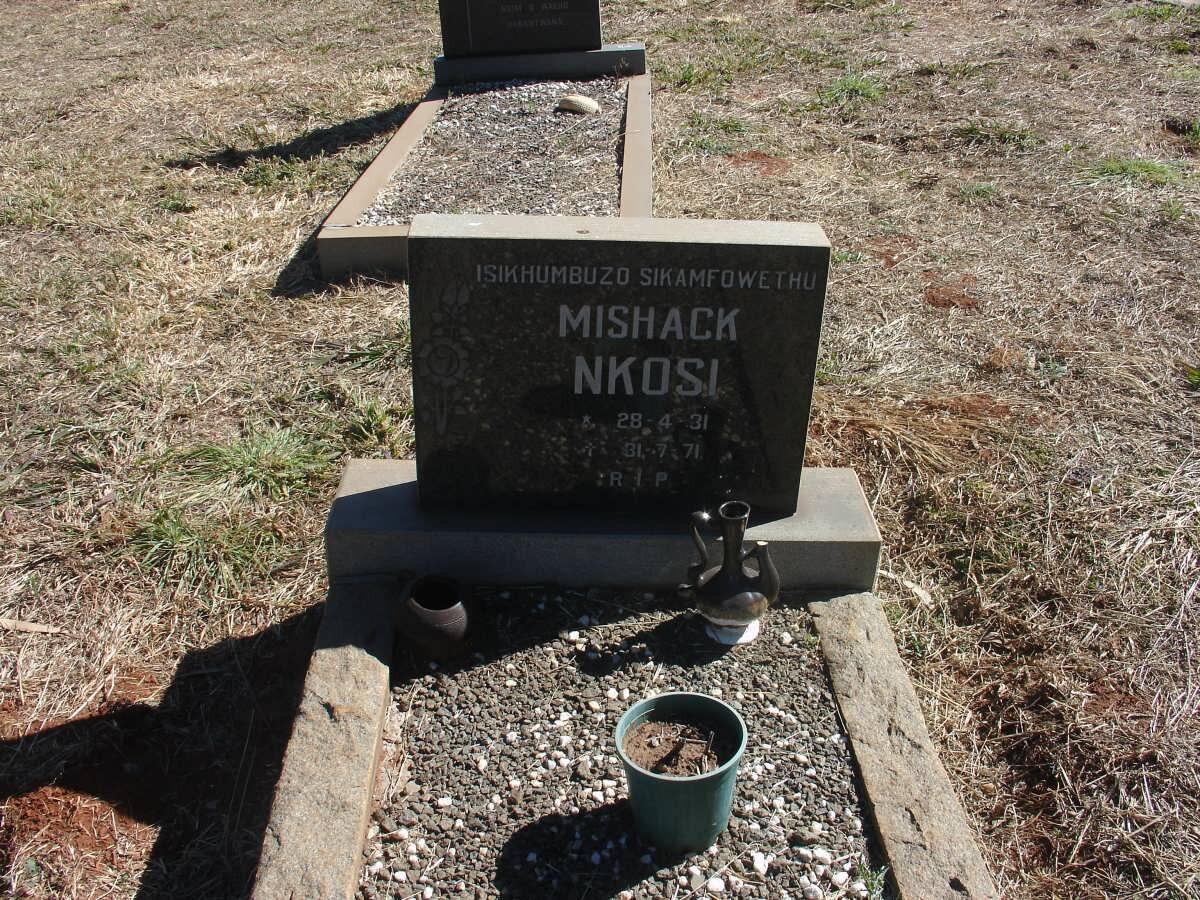 NKOSI Mishack 1931-1971
