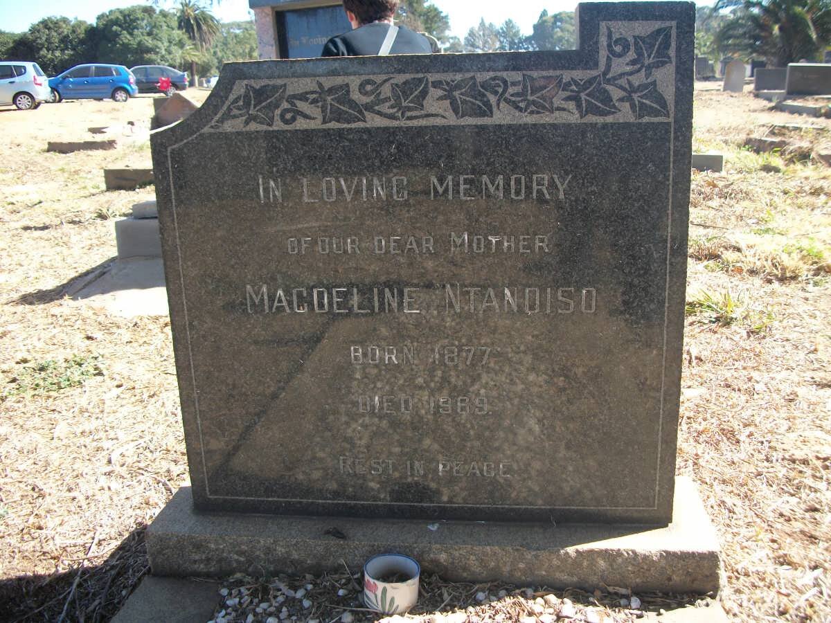 NTANDISO Magdeline 1877-1969