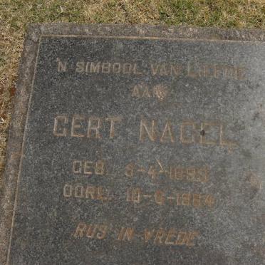 NAGEL Gert 1953-1964