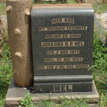 NEL Johanna H.P. 1877-1947