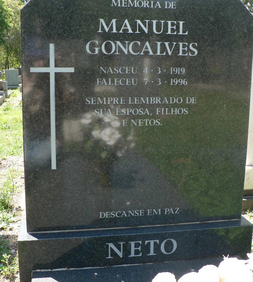 NETO Manuel Goncalves 1919-1996