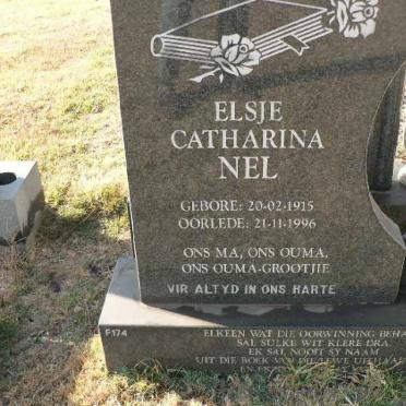 NEL Elsje Catharina 1915-1996