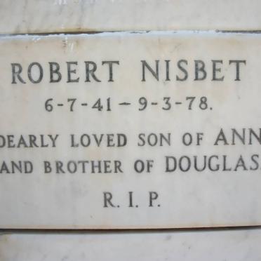 NISBERT Robert 1941-1978