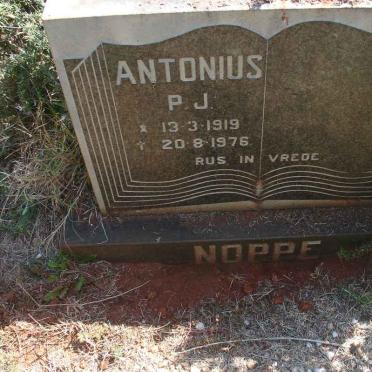 NOPPE Antonius P.J. 1919-1976