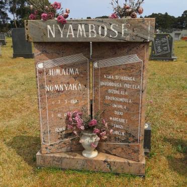 NYAMBOSE Jumaima Nomnyaka 1931-??