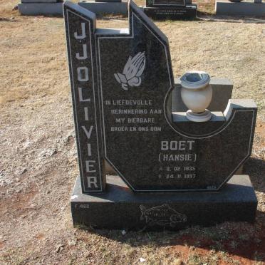 OLIVIER J.J. 1935-1997