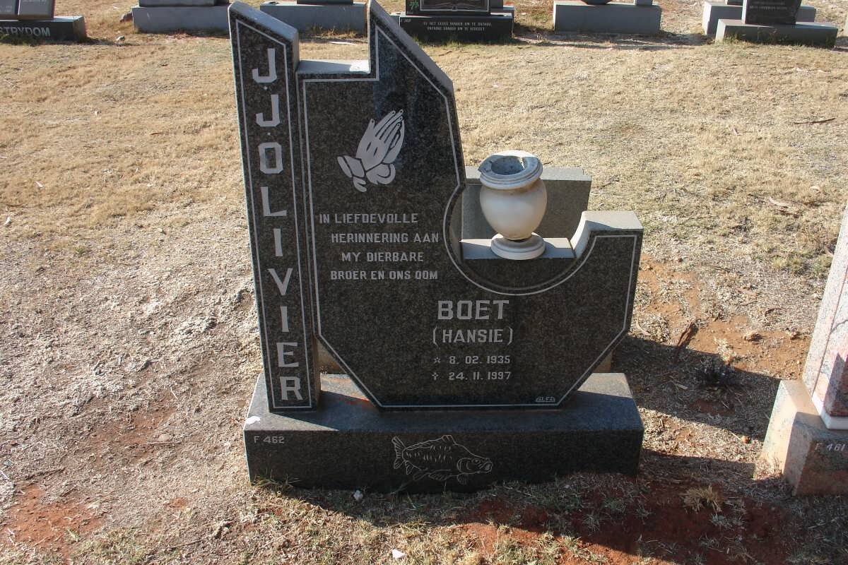 OLIVIER J.J. 1935-1997