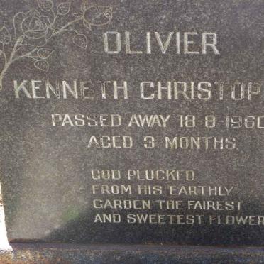 OLIVIER Kenneth Christopher -1960