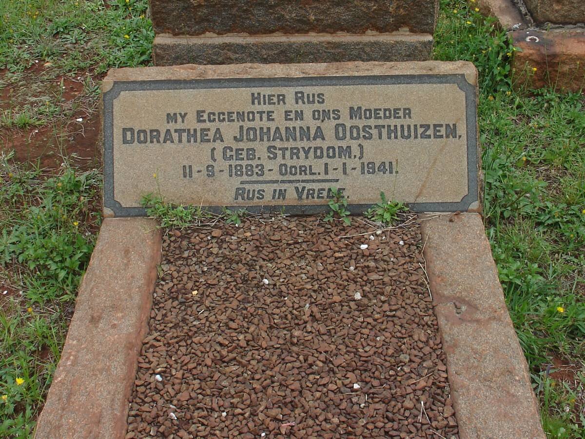 OOSTHUIZEN Dorathea Johanna nee STRYDOM 1883-1941