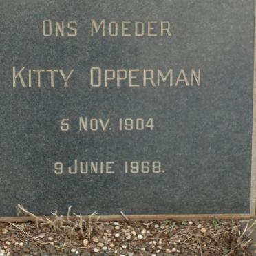 OPPERMAN Kitty 1904-1968