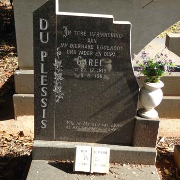 PLESSIS Carel, du 1915-1983