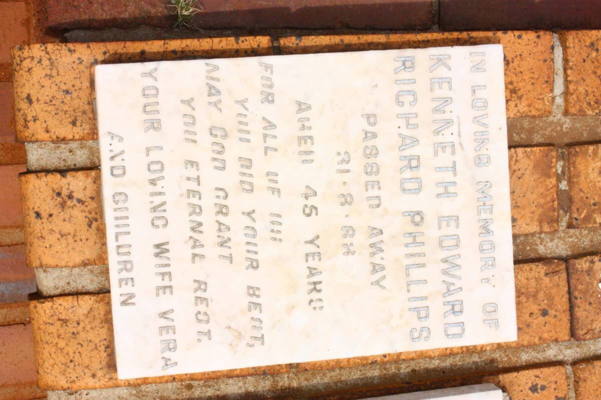 PHILLIPS Kenneth Edward Richard -1968