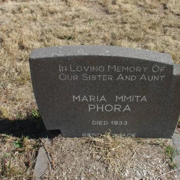 PHORA Maria Mmita -1933