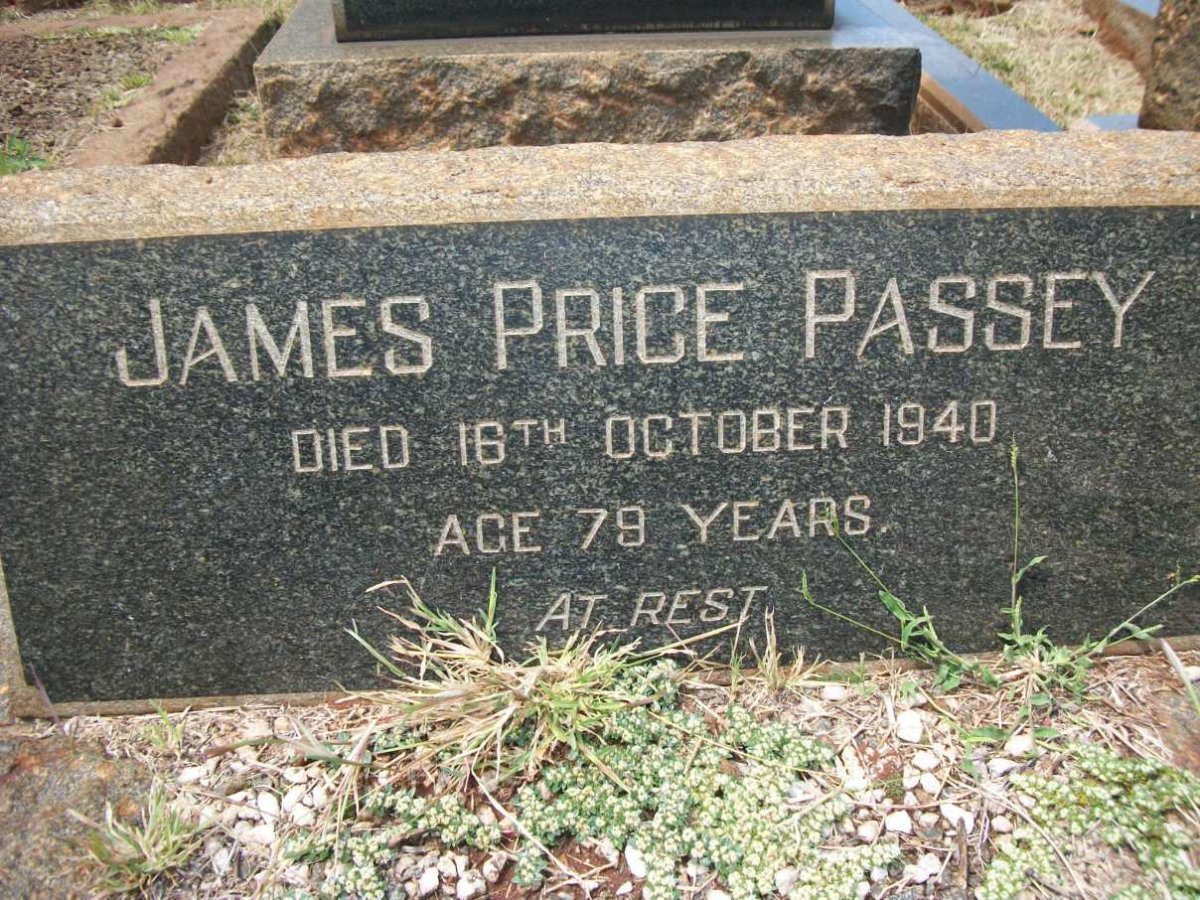 PASSEY James Price -1940