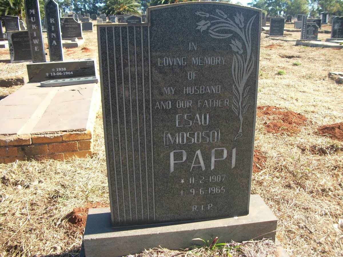 PAPI Esau 1907-1965