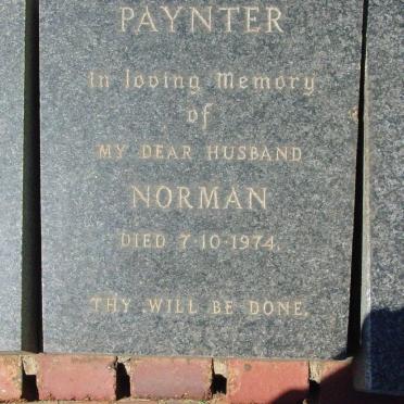 PAYNTER Norman -1974