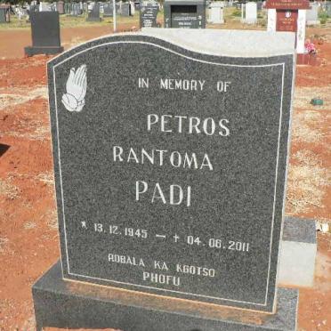 PADI Petros Rantoma 1945-2011