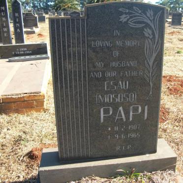 PAPI Esau 1907-1965