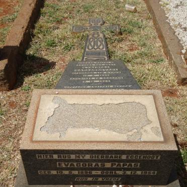 PAPAS Evagoras 1896-1954