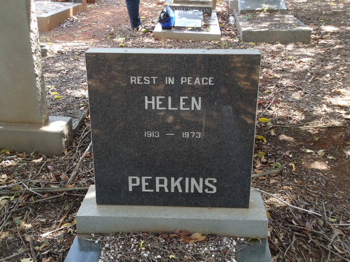 PERKINS Helen 1913-1973