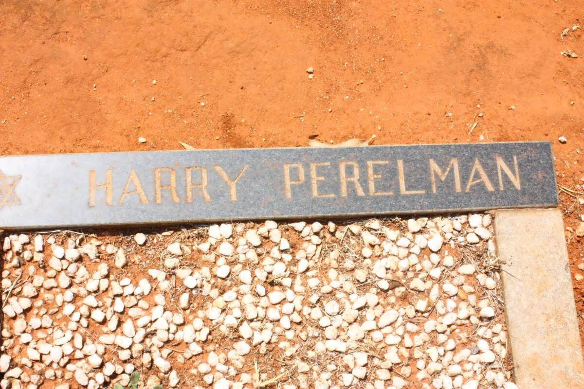 PERELMAN Harry