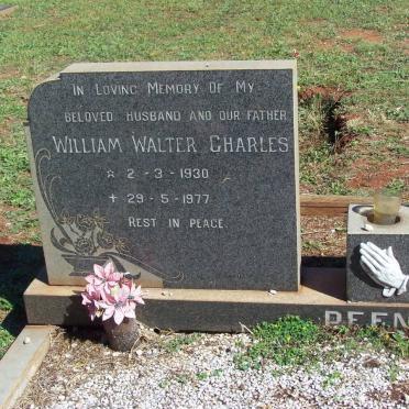 PEENS William Walter 1930-1977 :: McNAMARA Hazel 1906-1991