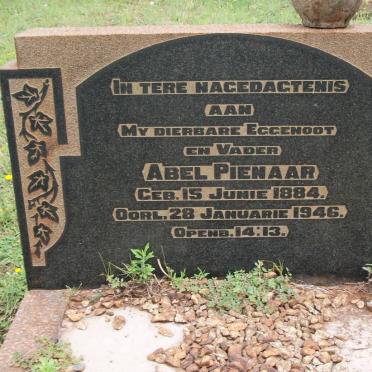 PIENAAR Abe 1884-1946