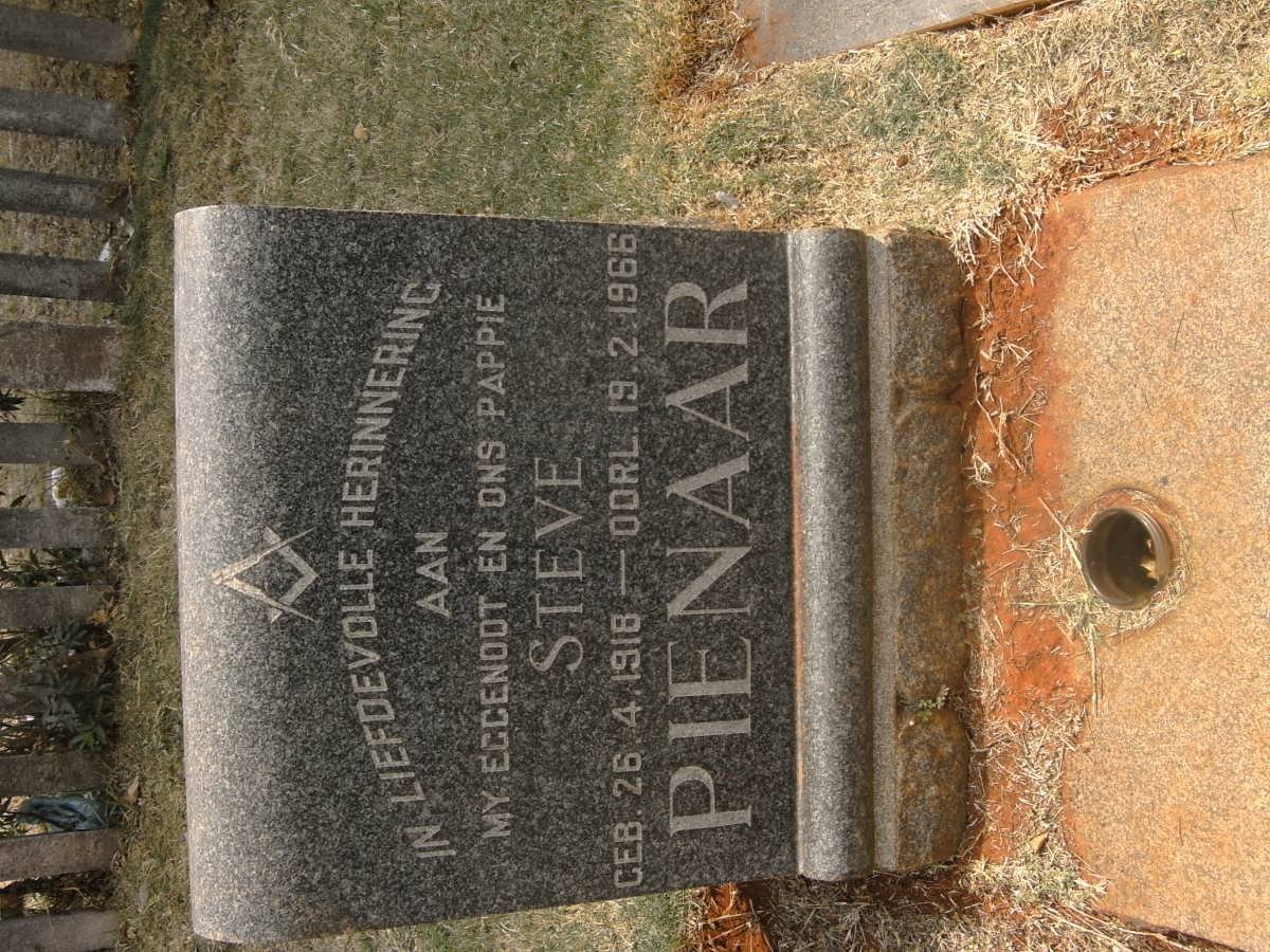 PIENAAR Steve 1918-1966