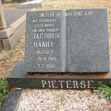 PIETERSE Jacobus Daniel 1919-1980