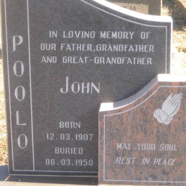 POOLO John 1907-1950