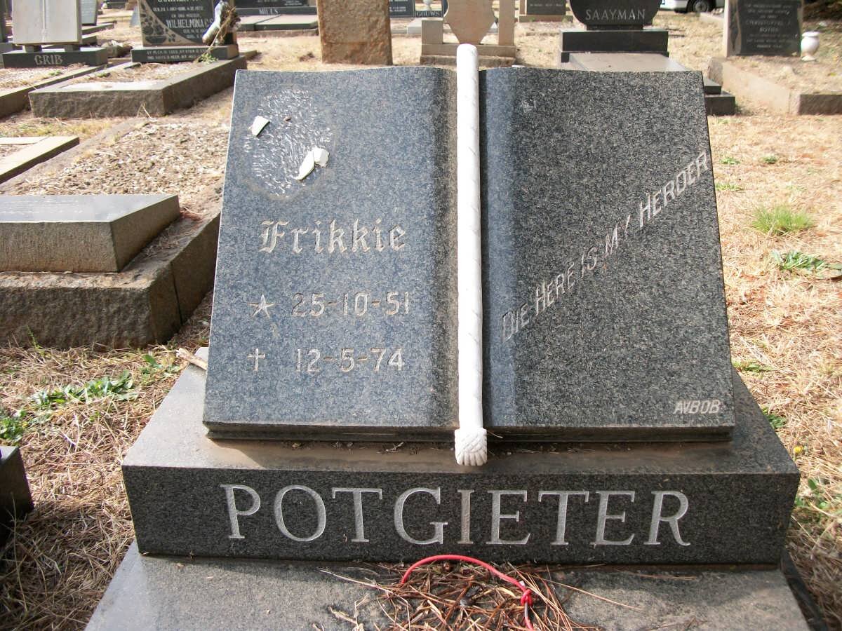 POTGIETER Frikkie 1951-1974