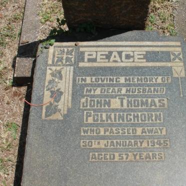 POLKINGHORN John Thomas -1945
