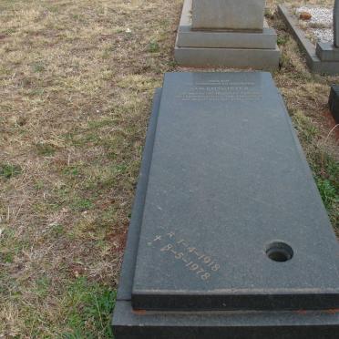 POTGIETER Jan 1918-1978