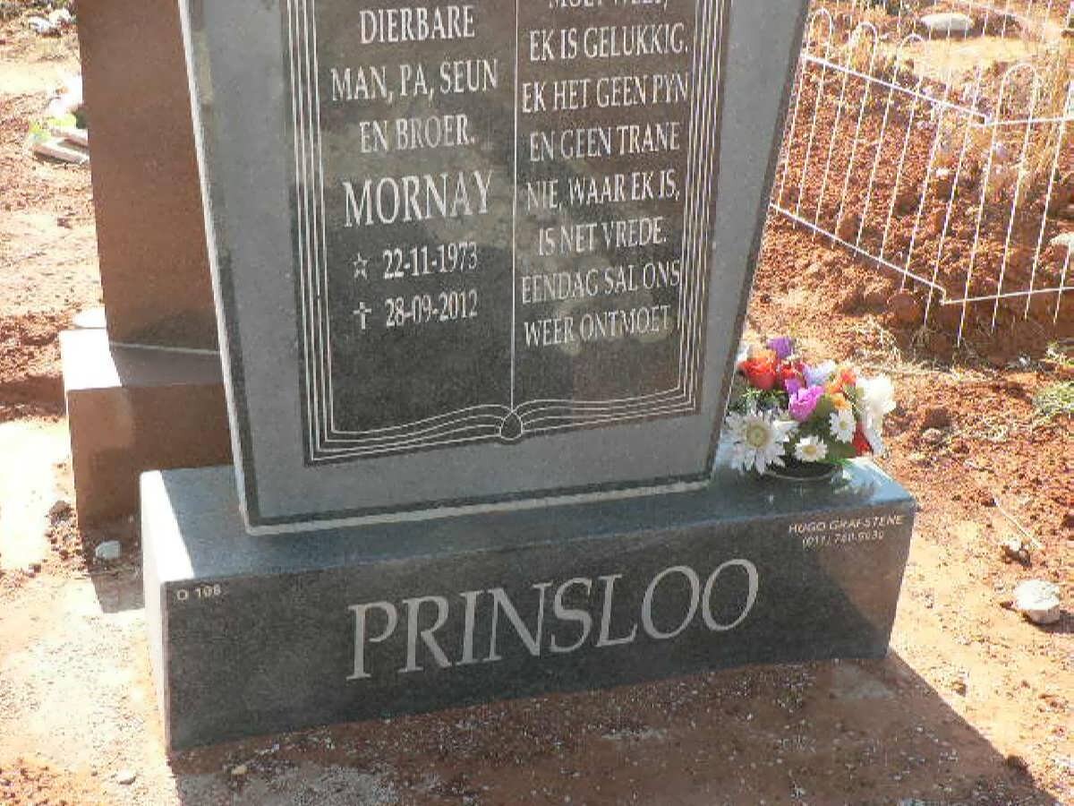 PRINSLOO Mornay 1973-2012