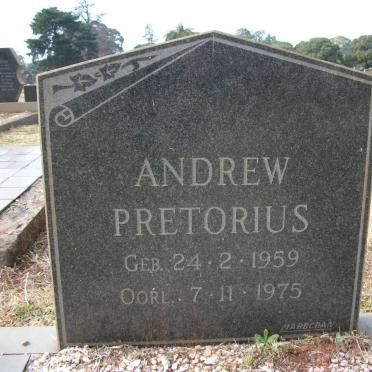 PRETORIUS Andrew 1959-1975