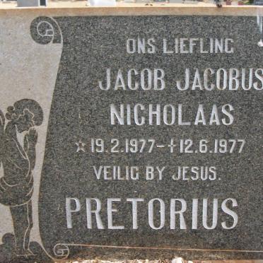 PRETORIUS Jacob Jacobus Nicholaas 1977-1977