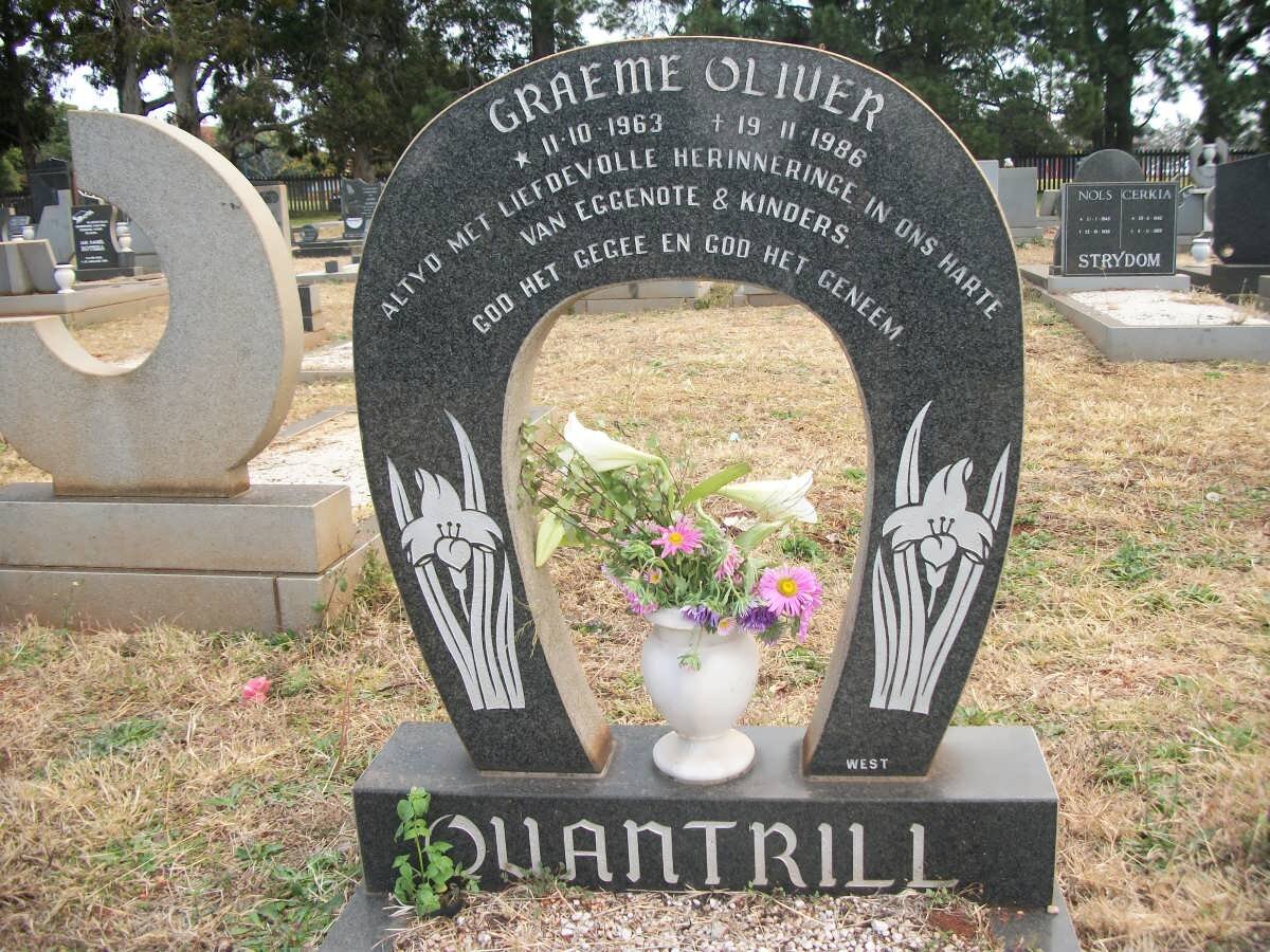 QUANTRILL Graeme Olivier 1963-1986