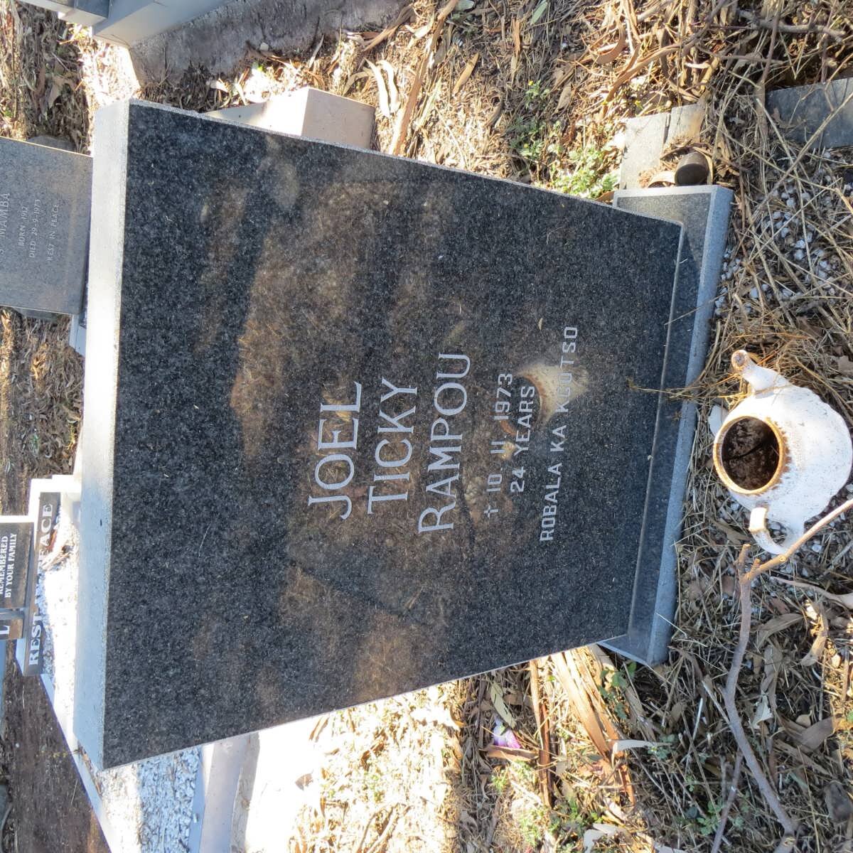 RAMPOU Joel Ticky -1973